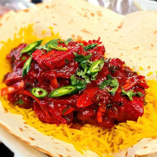 House Of Shah Hamilton Indian Food with Rice